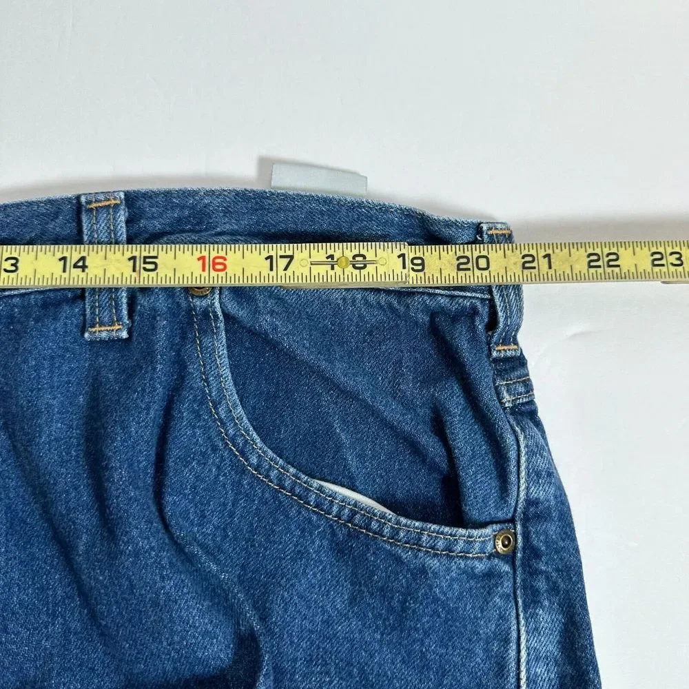 Carhartt 381-83 Workwear‎ Jeans Mens 42 X 32 Blue Denim Relaxed Fit High-Rise